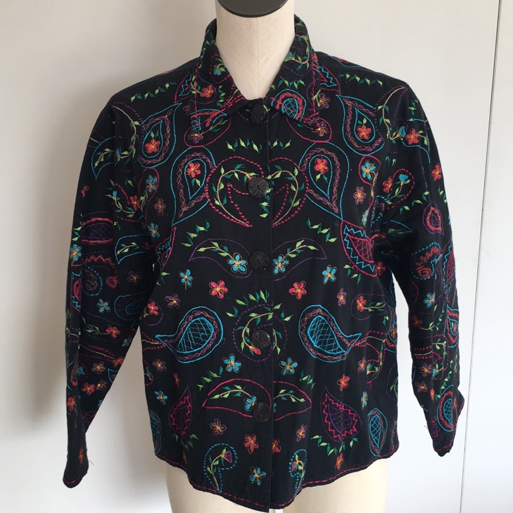 Beautiful Embroidered Jacket - Picture 2 of 4